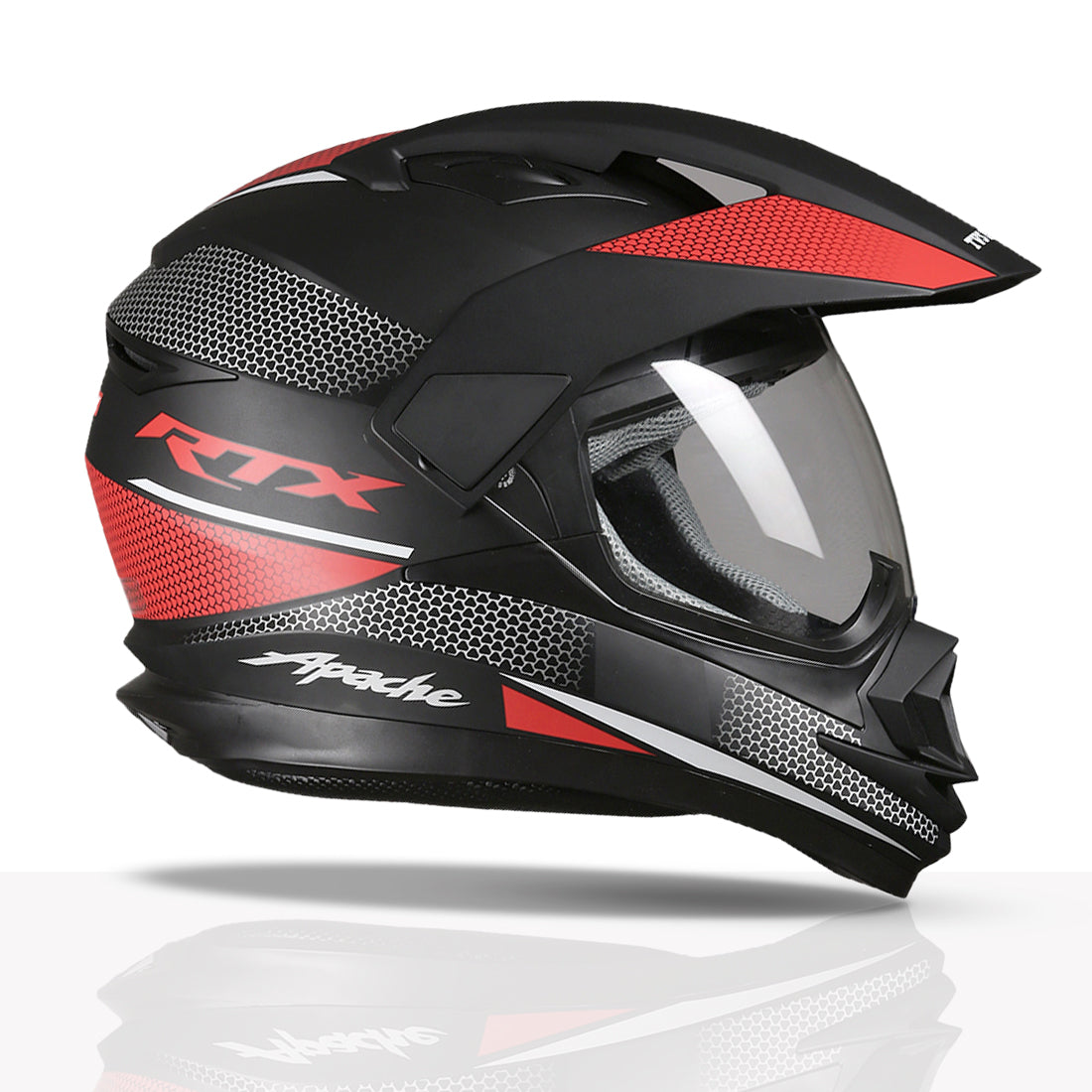 TVS Apache RTX Dual Sports Helmet